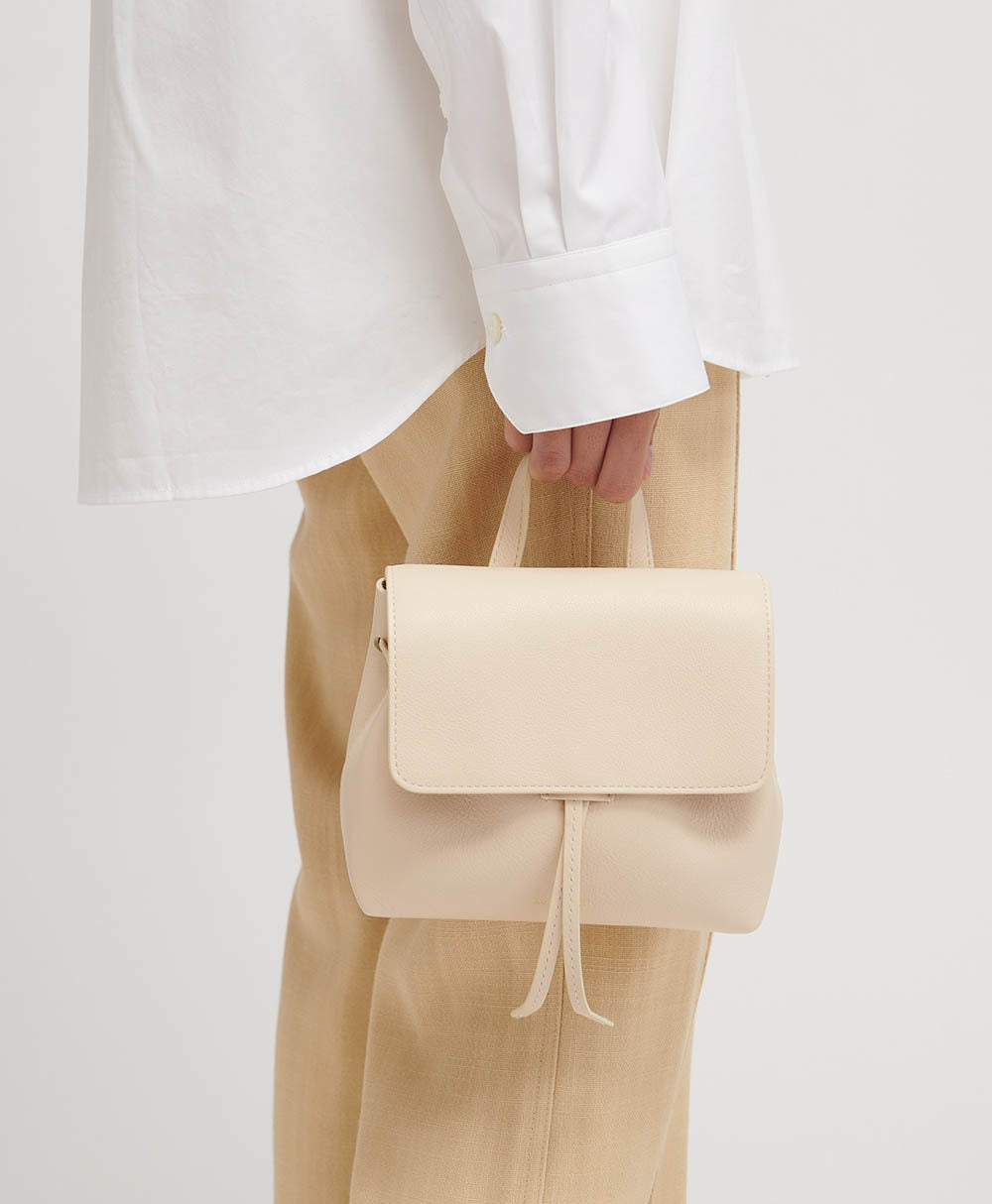 Mini Lady Bag - Cammello/Rosa