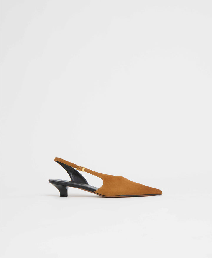 Anna Slingback - Saddle Suede - View 1