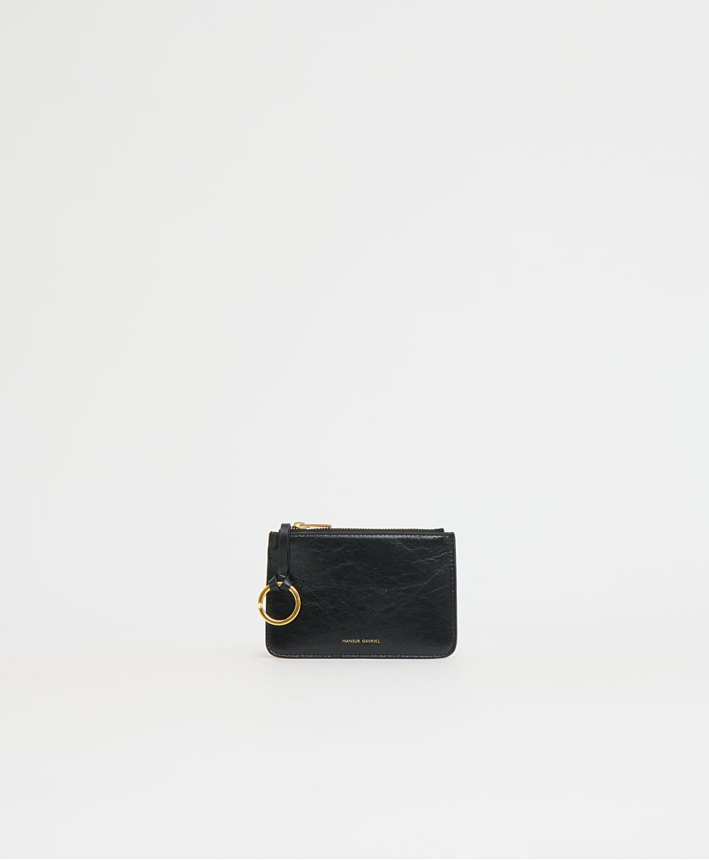 Keychain Zip Case - Black