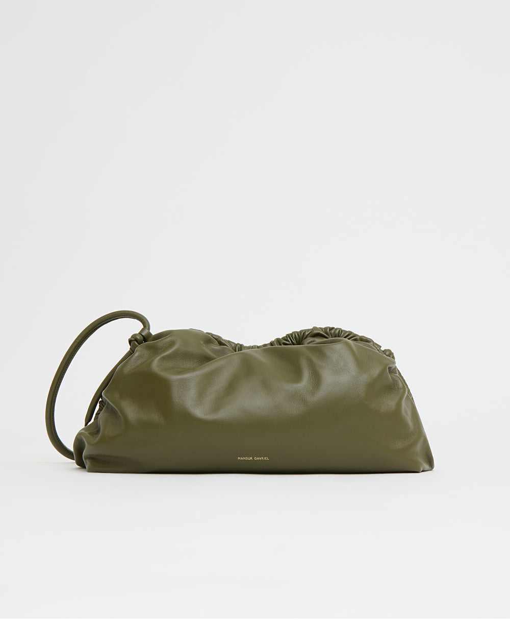 Oversized Cloud Clutch - Cardamom