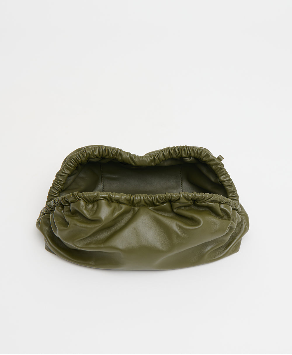 Oversized Cloud Clutch - Cardamom