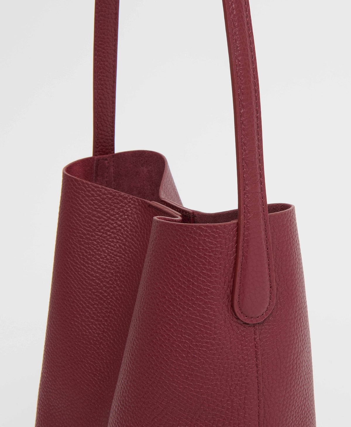Small Everyday Cabas - Oxblood