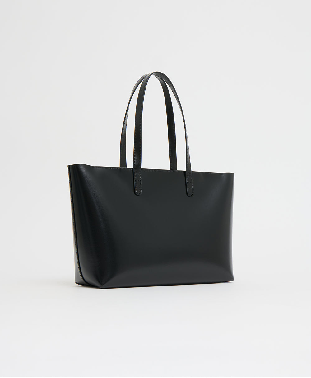 Small Zip Tote - Black/Flamma