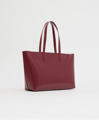 Small Zip Tote - Claret