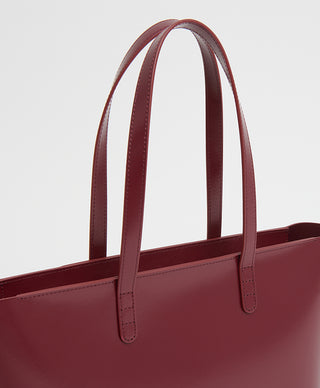 Small Zip Tote - Claret