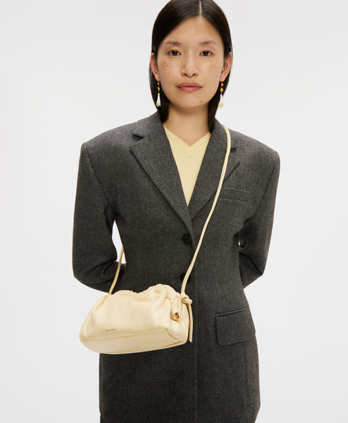Mini Cloud Clutch - Black/Flamma