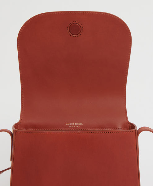DOWNTOWN CROSSBODY - BRANDY