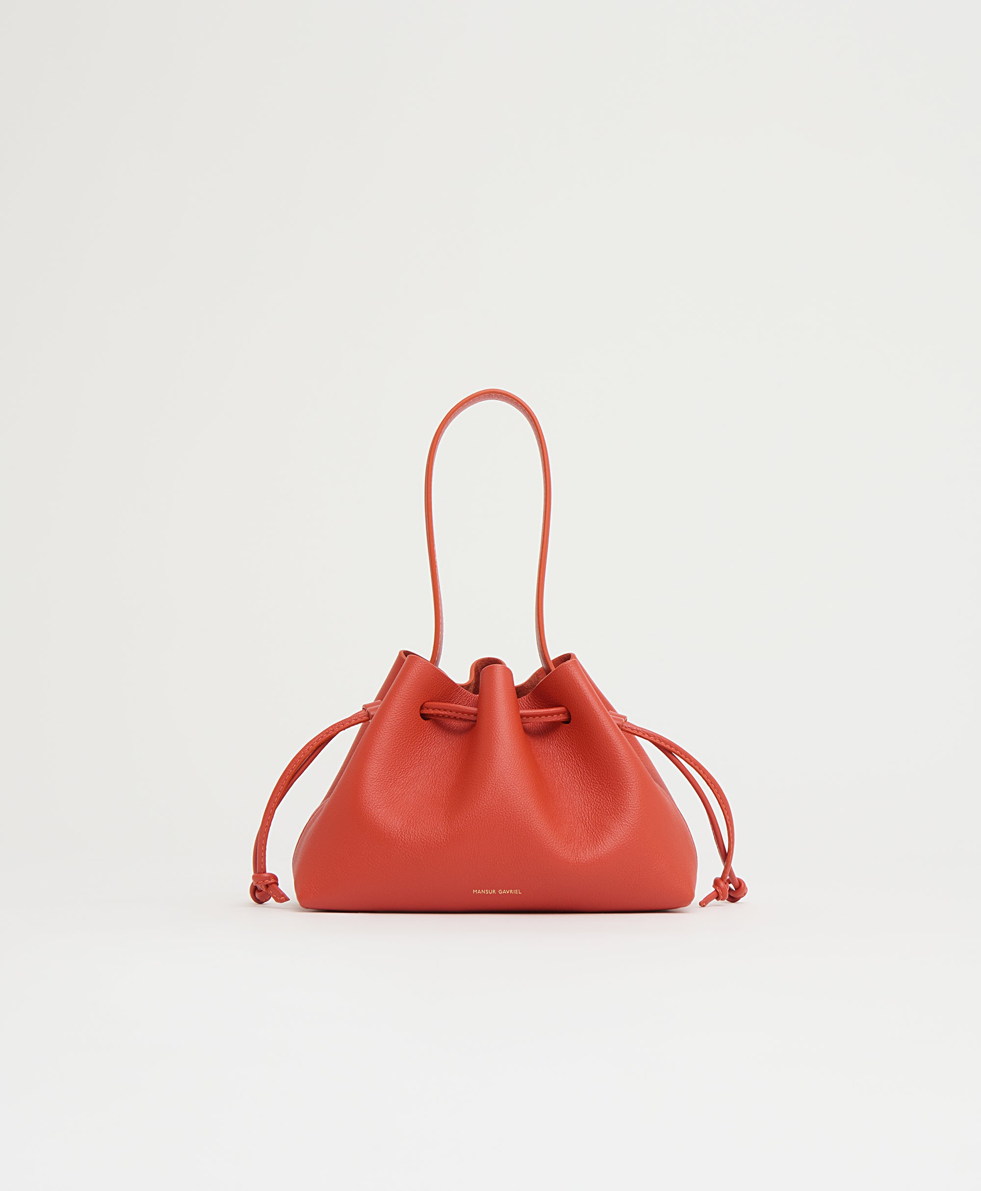 Drawstring Pouchette - Pomodoro