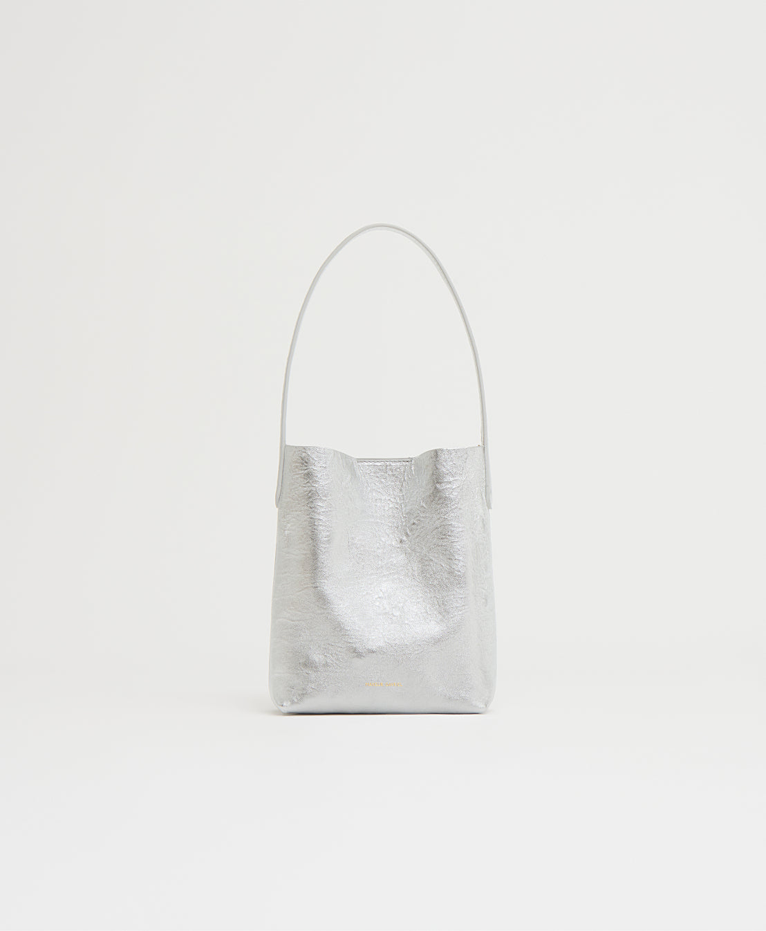 Mini Everyday Cabas - Crinkle Silver