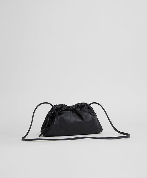 Mansur Gavriel Twist Bucket Bag in Black/Flamma – Hampden Clothing