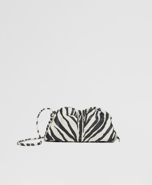 Zebra Print Clutch Bag