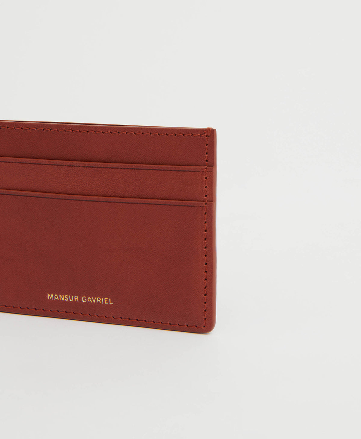 Pocket Card Holder  -  Brandy
