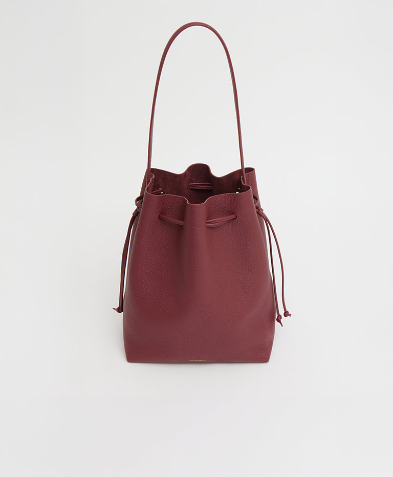 Drawstring Cabas - Oxblood