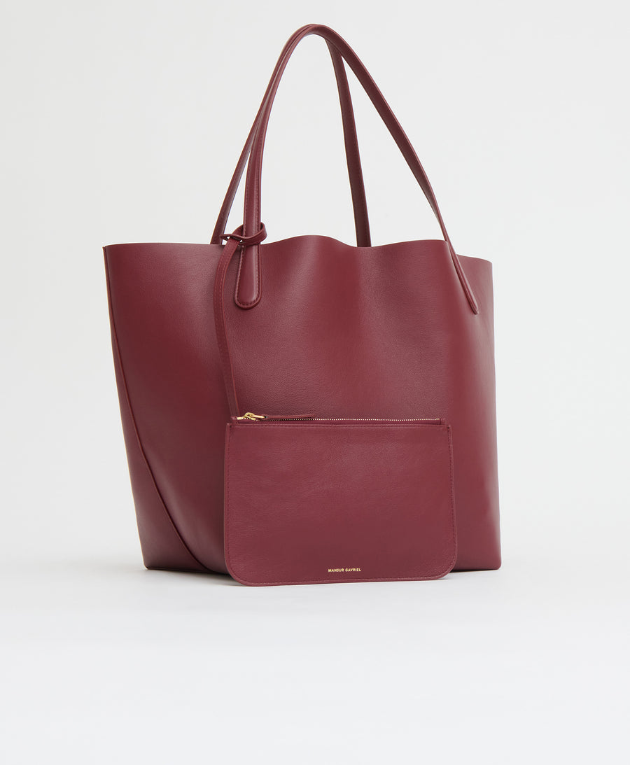 Everyday Soft Tote - Oxblood/Rosewood