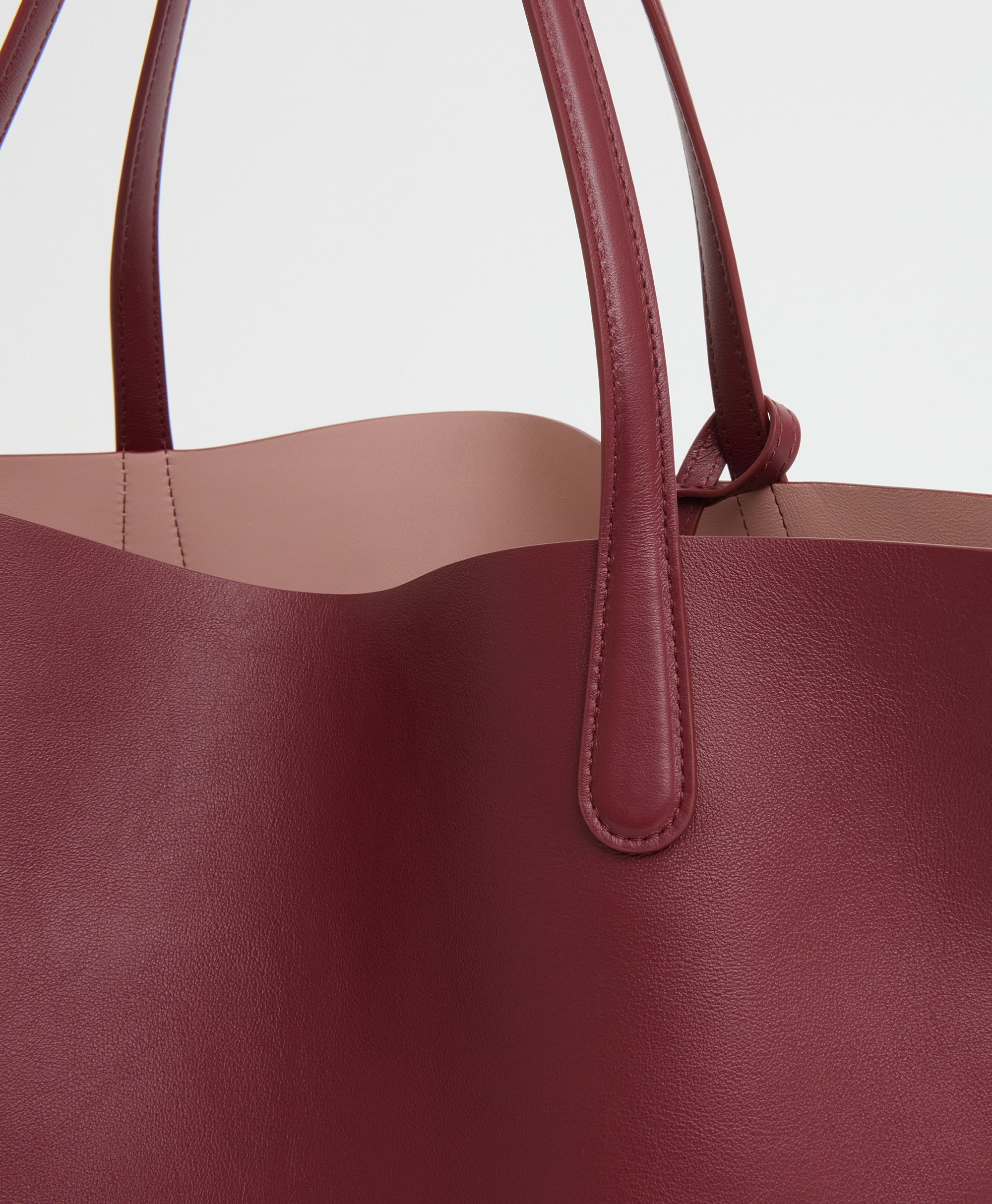 Everyday Soft Tote - Oxblood/Rosewood