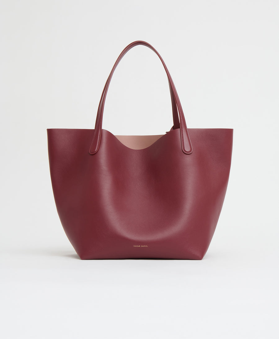 Everyday Soft Tote - Oxblood/Rosewood