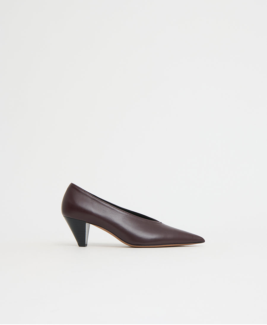Kiki Heel - Plum view 1