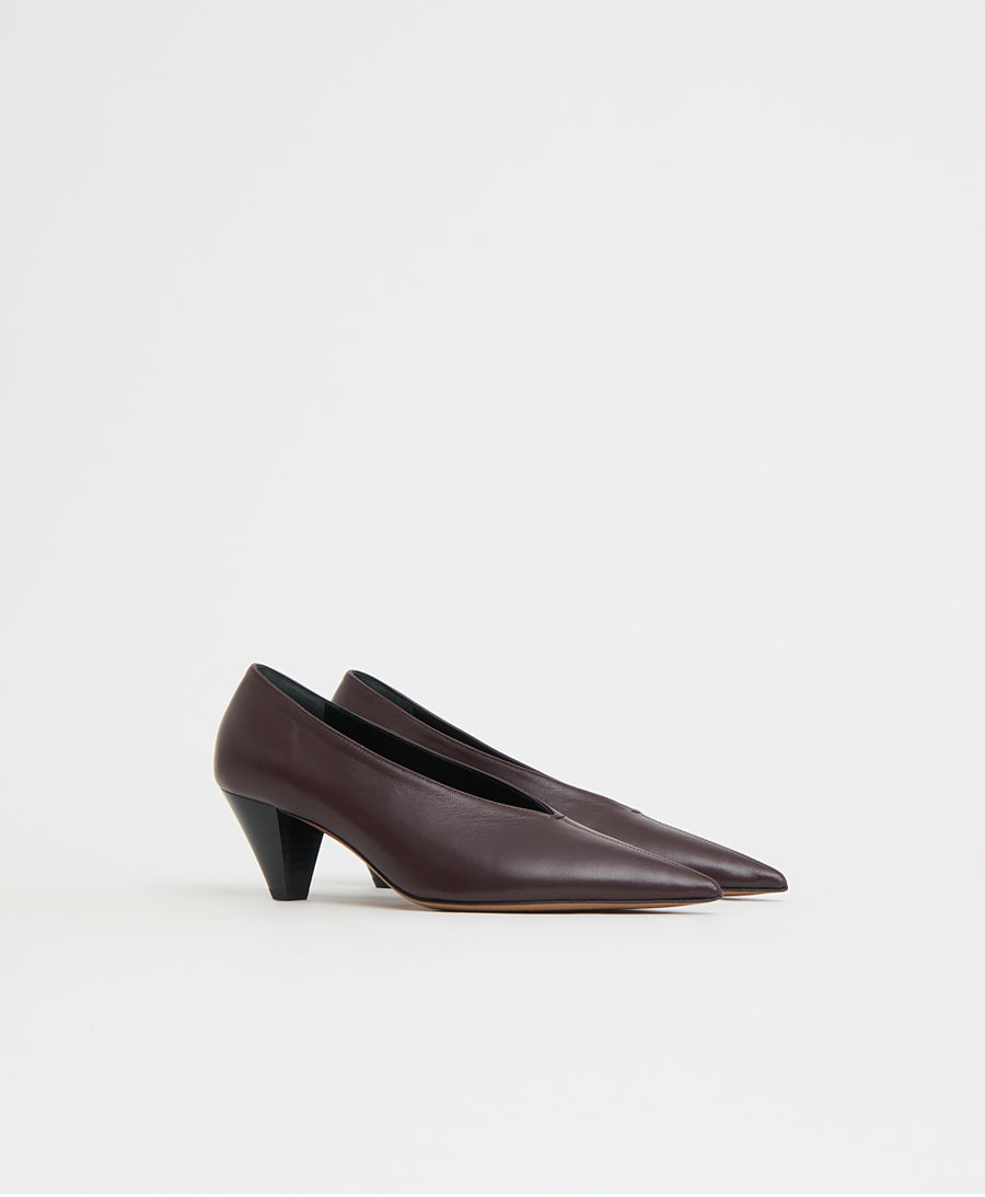 Kiki Heel - Plum view 2