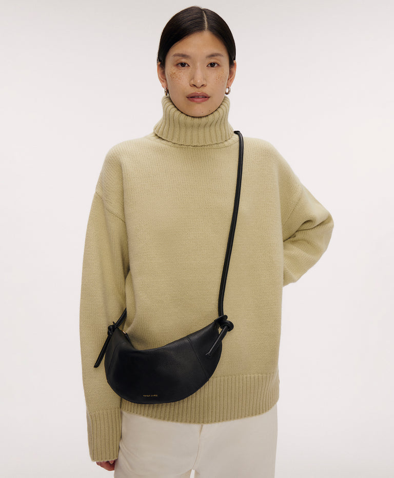 Mini Fortuna Crossbody - Black