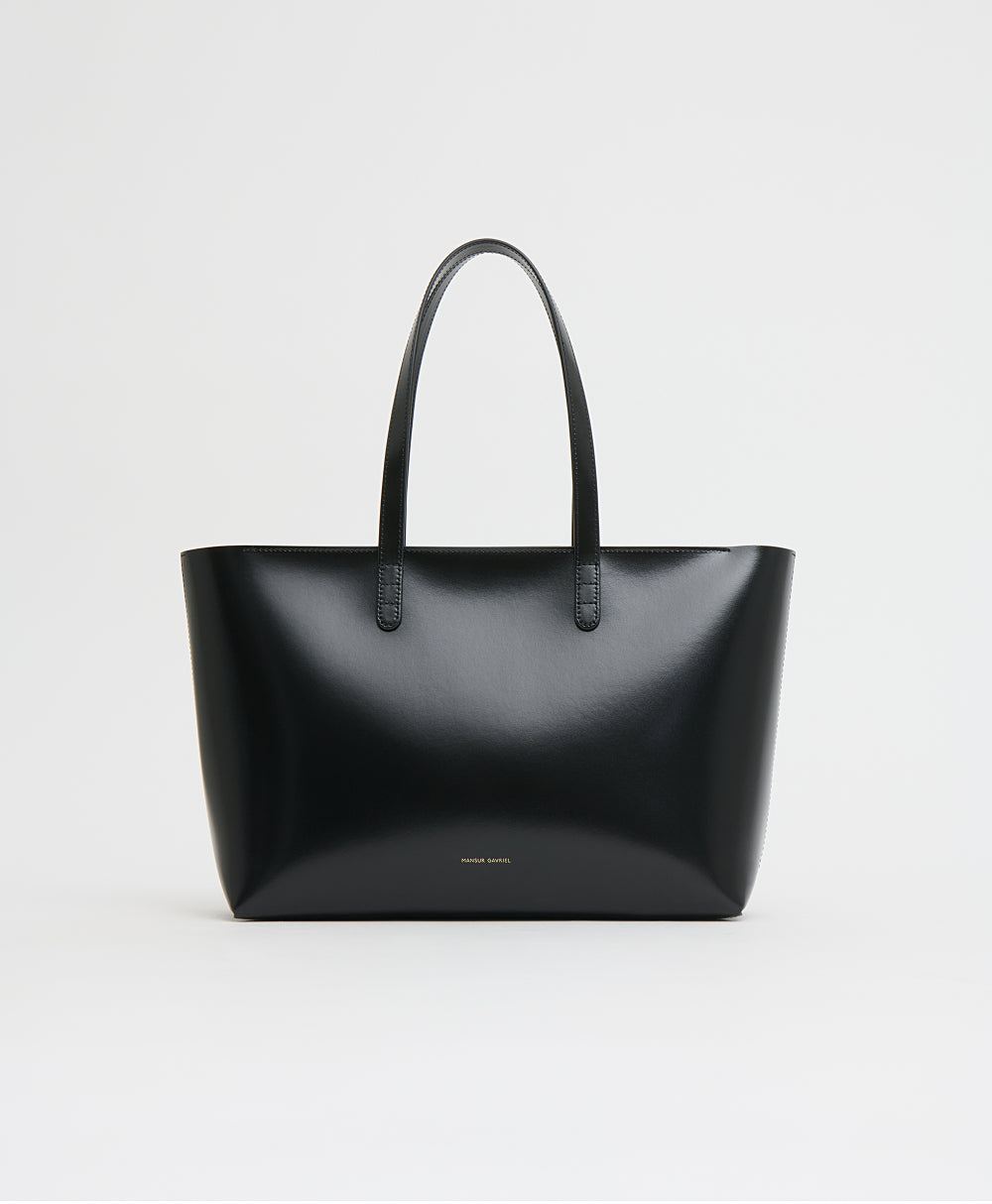 Small Zip Tote - Black/Flamma