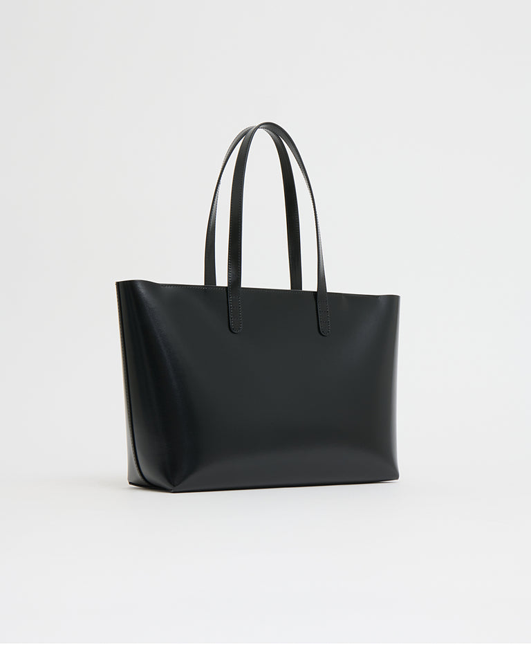 Small Zip Tote - Black/Flamma