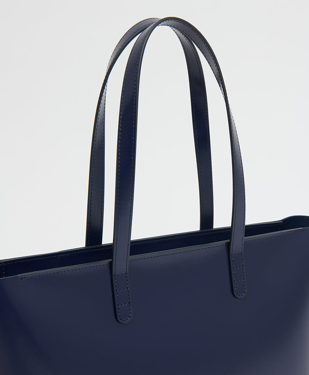 Small Zip Tote - Blue