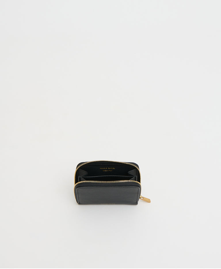 Zip Card Case - Black
