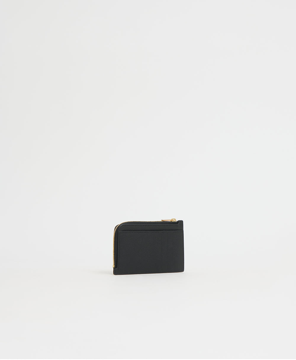 Zip Card Holder - Black