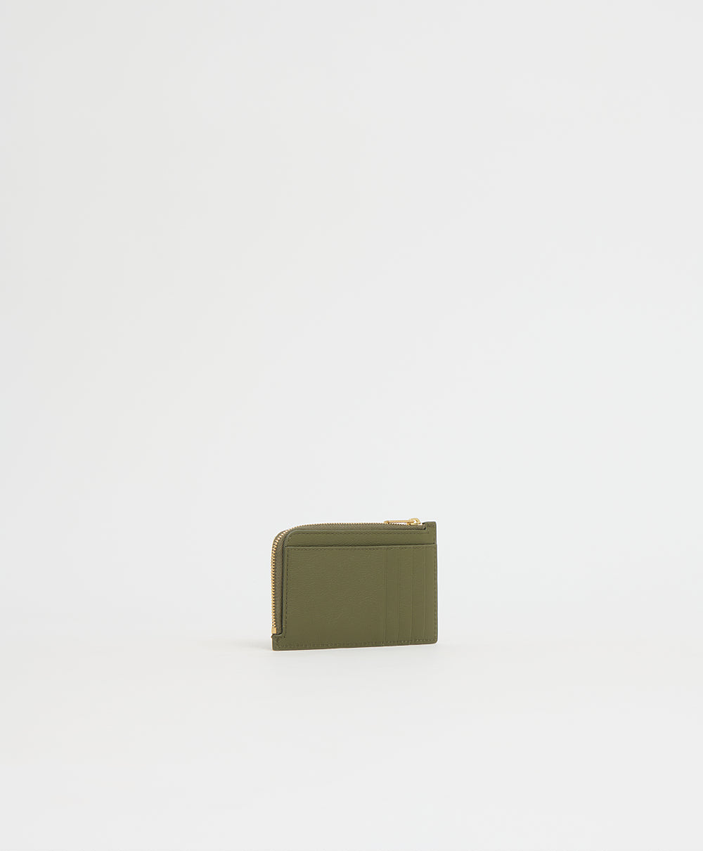 Zip Card Holder - Cardamom