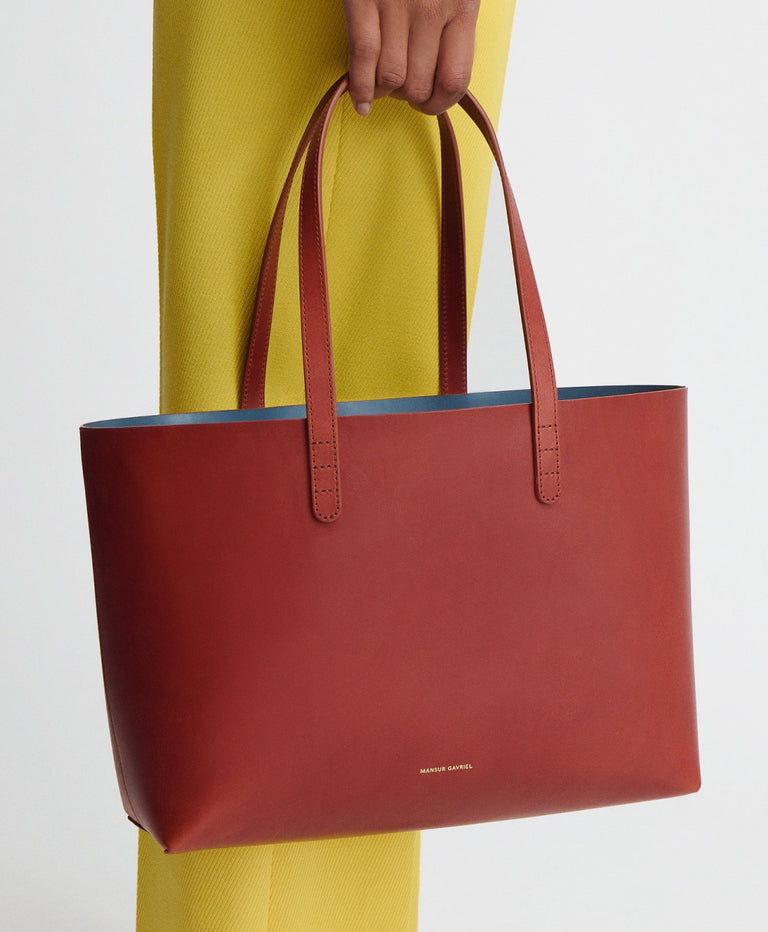 Small Tote  -  Black/Flamma