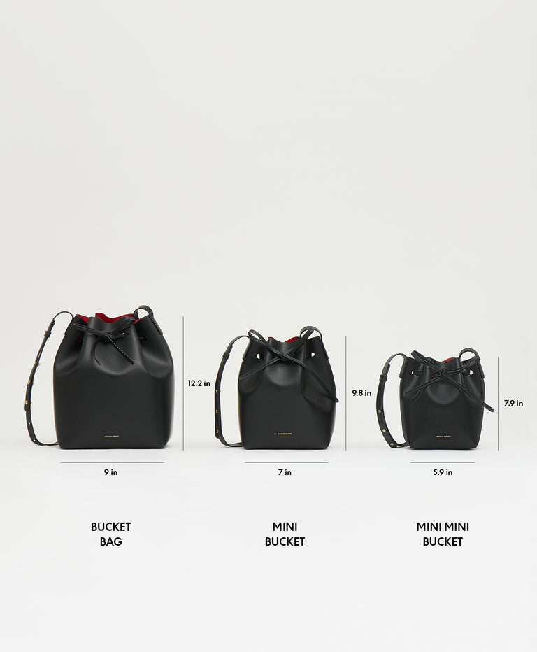Bucket Bag Size Comparison