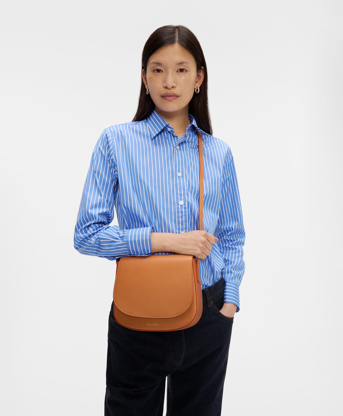 Classic Crossbody - on model