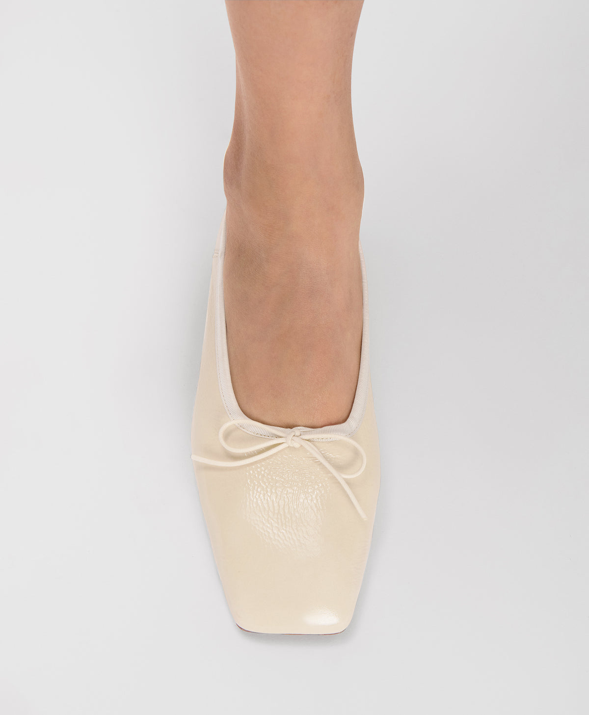 Square Toe Ballerina - on model