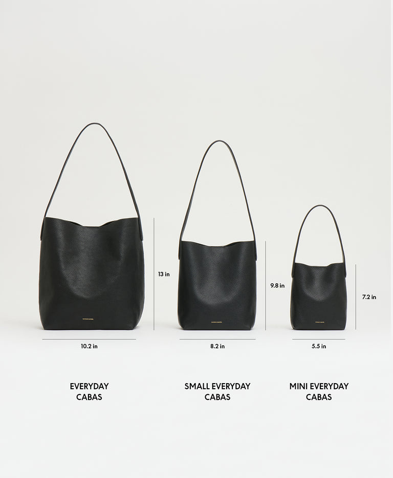 Everyday Cabas Size Comparison
