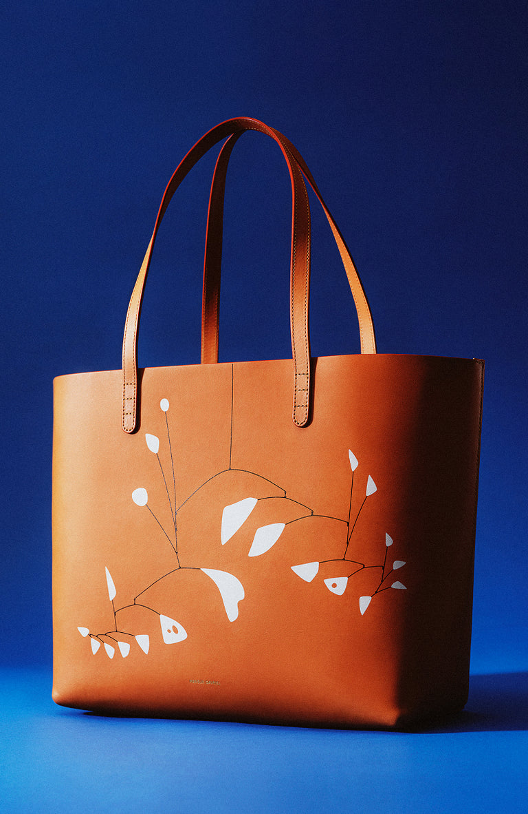 Alexander Calder Large Tote - Cammello