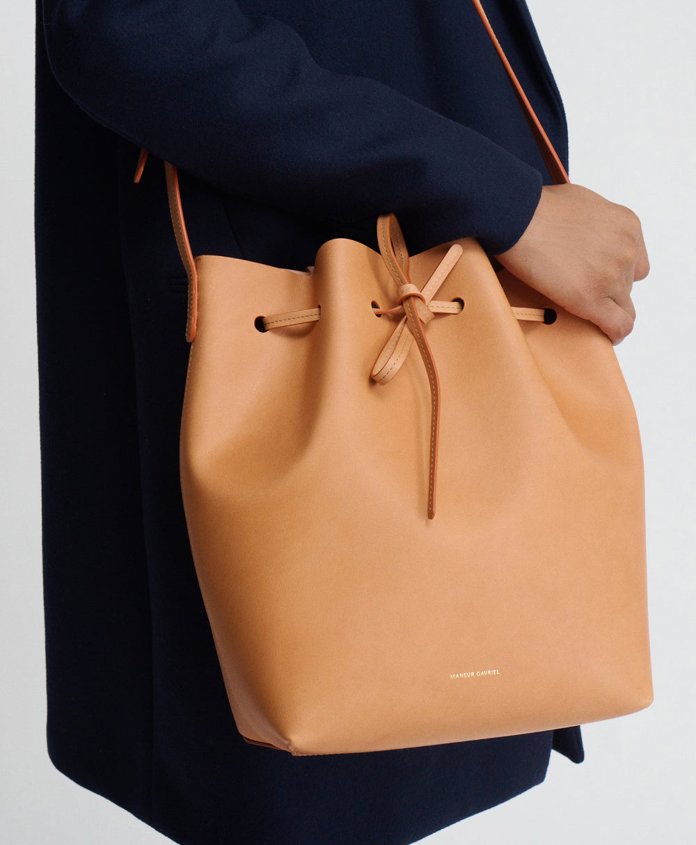 Mansur gavriel cammello bucket bag cheap