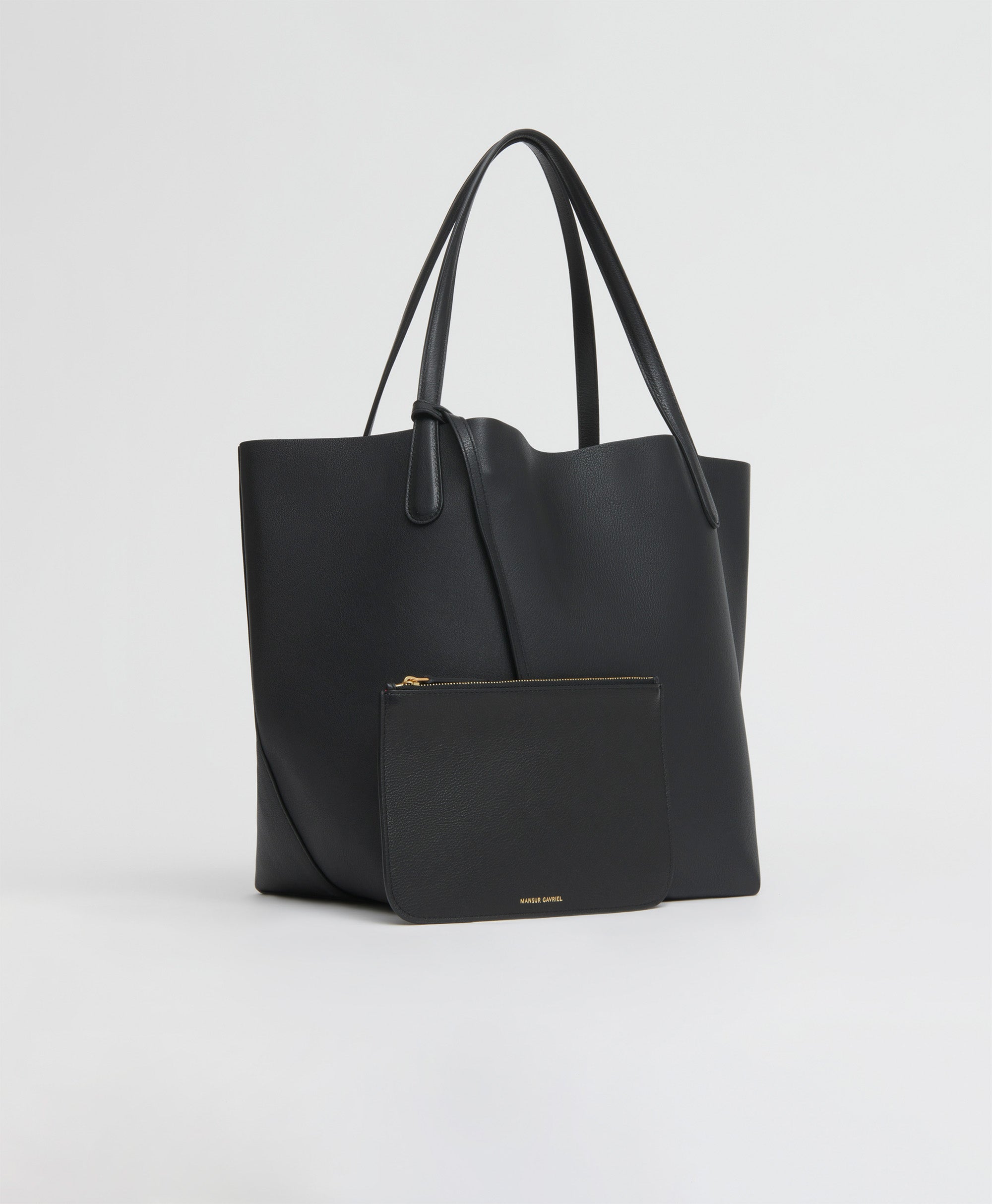 Everyday Soft Tote  -  Black/Black
