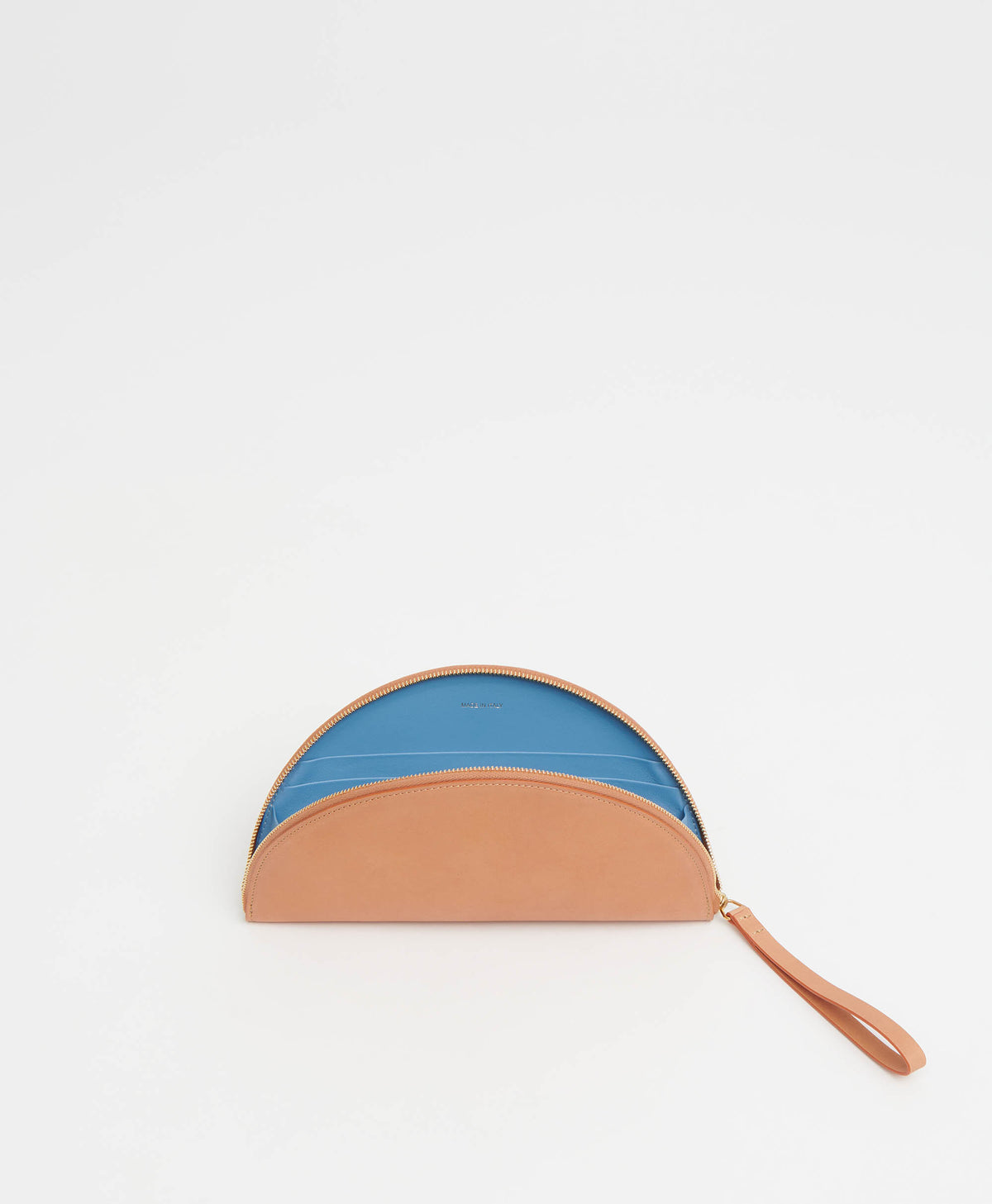 Moon Wristlet  -  Cammello/Lago