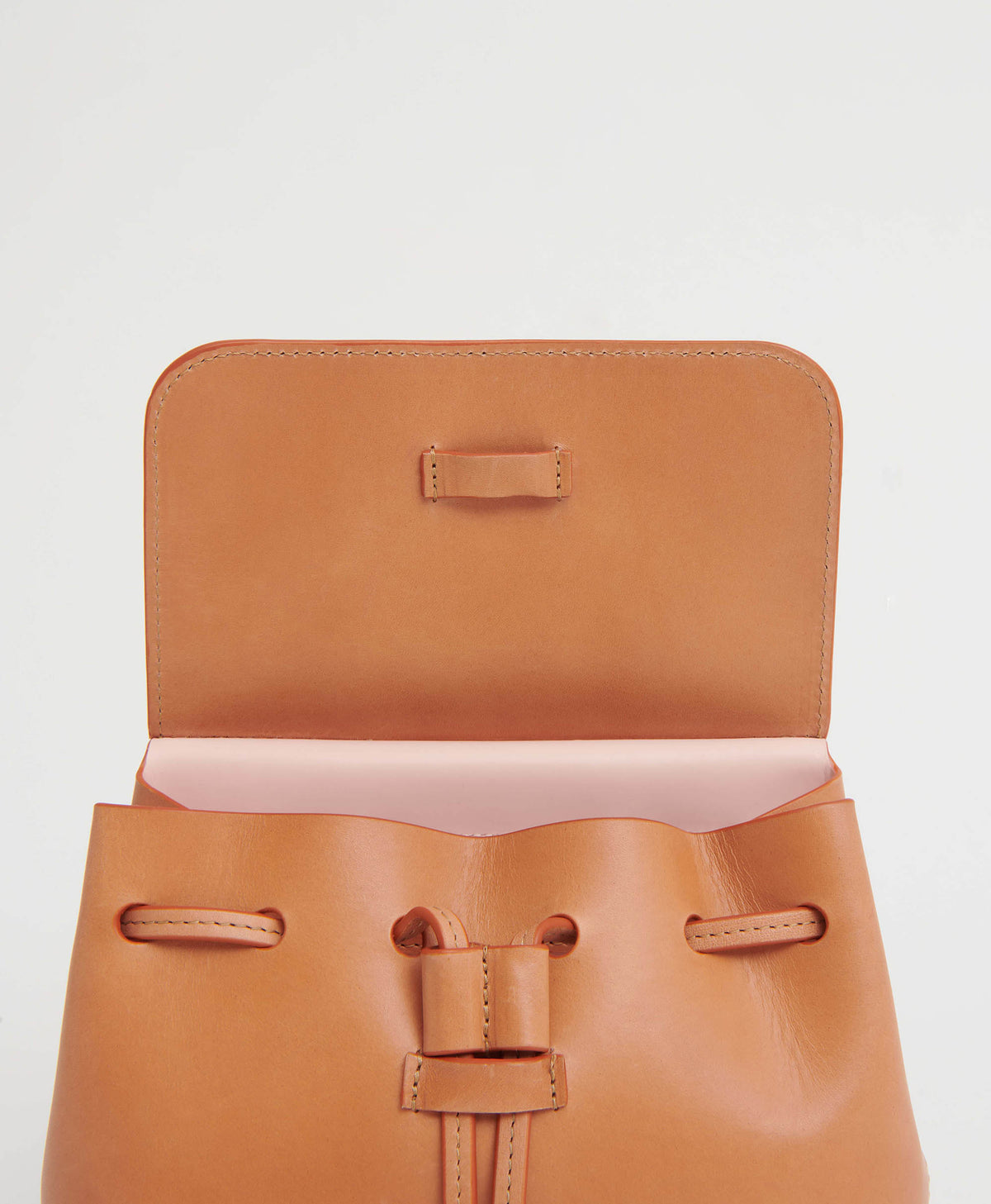Mini Lady Bag  -  Cammello/Rosa