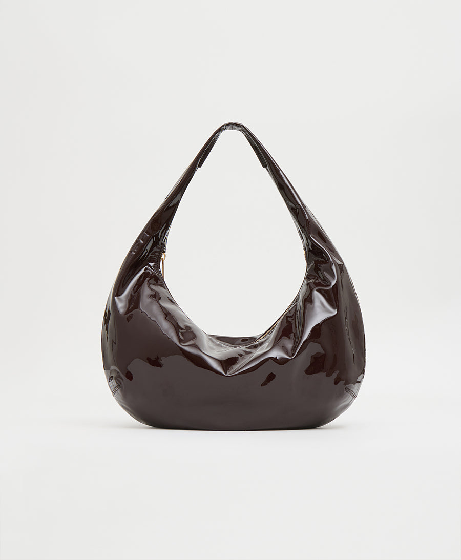 Gnocchi Bag - Aubergine Patent view 1