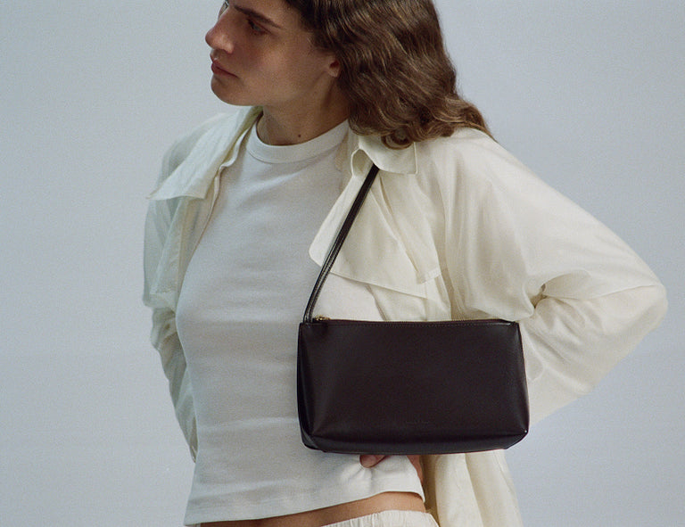 Gaia Shoulder Bag on Model