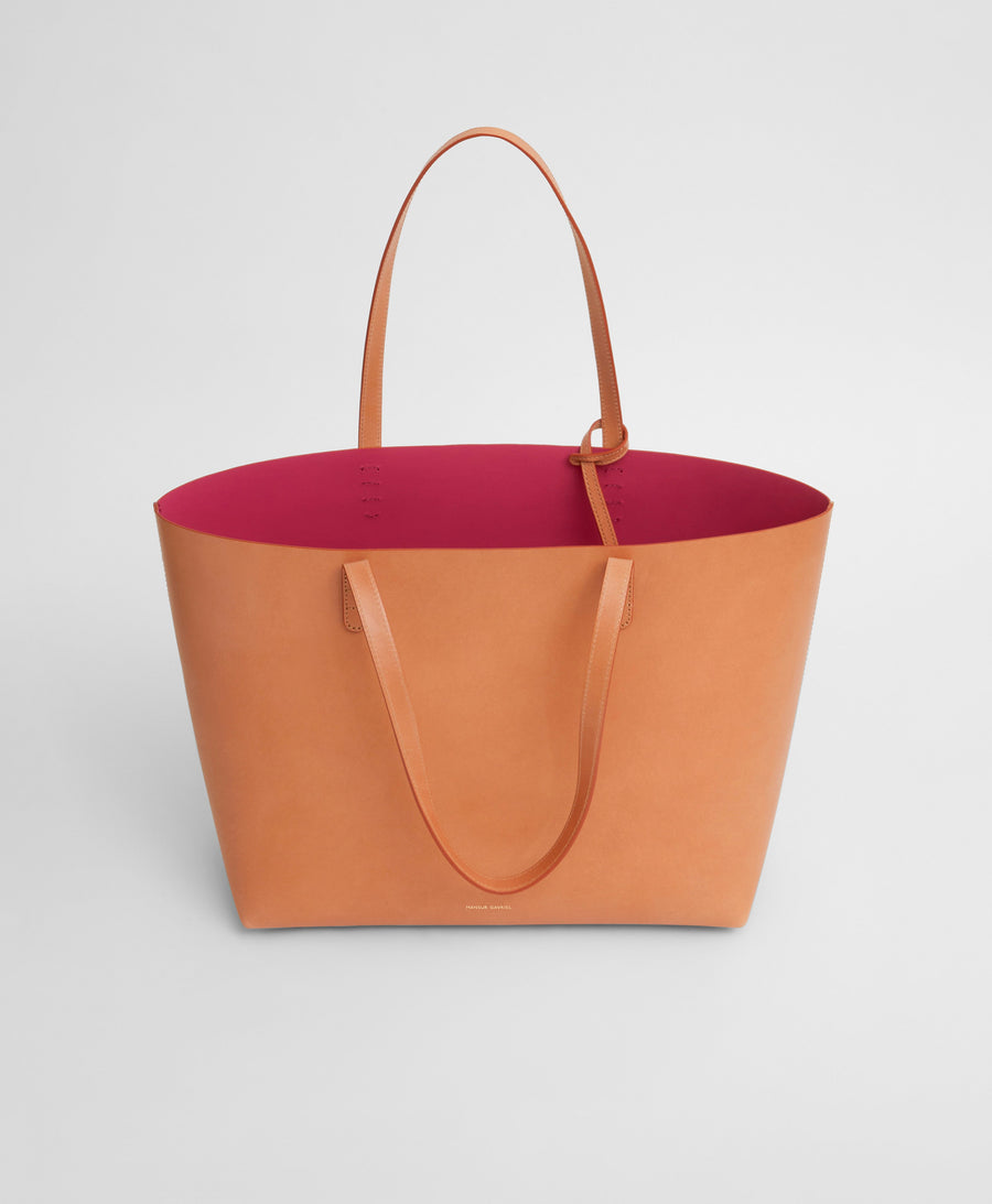 Tumble Large Tote - Saddle by Mansur Gavriel at ORCHARD MILE
