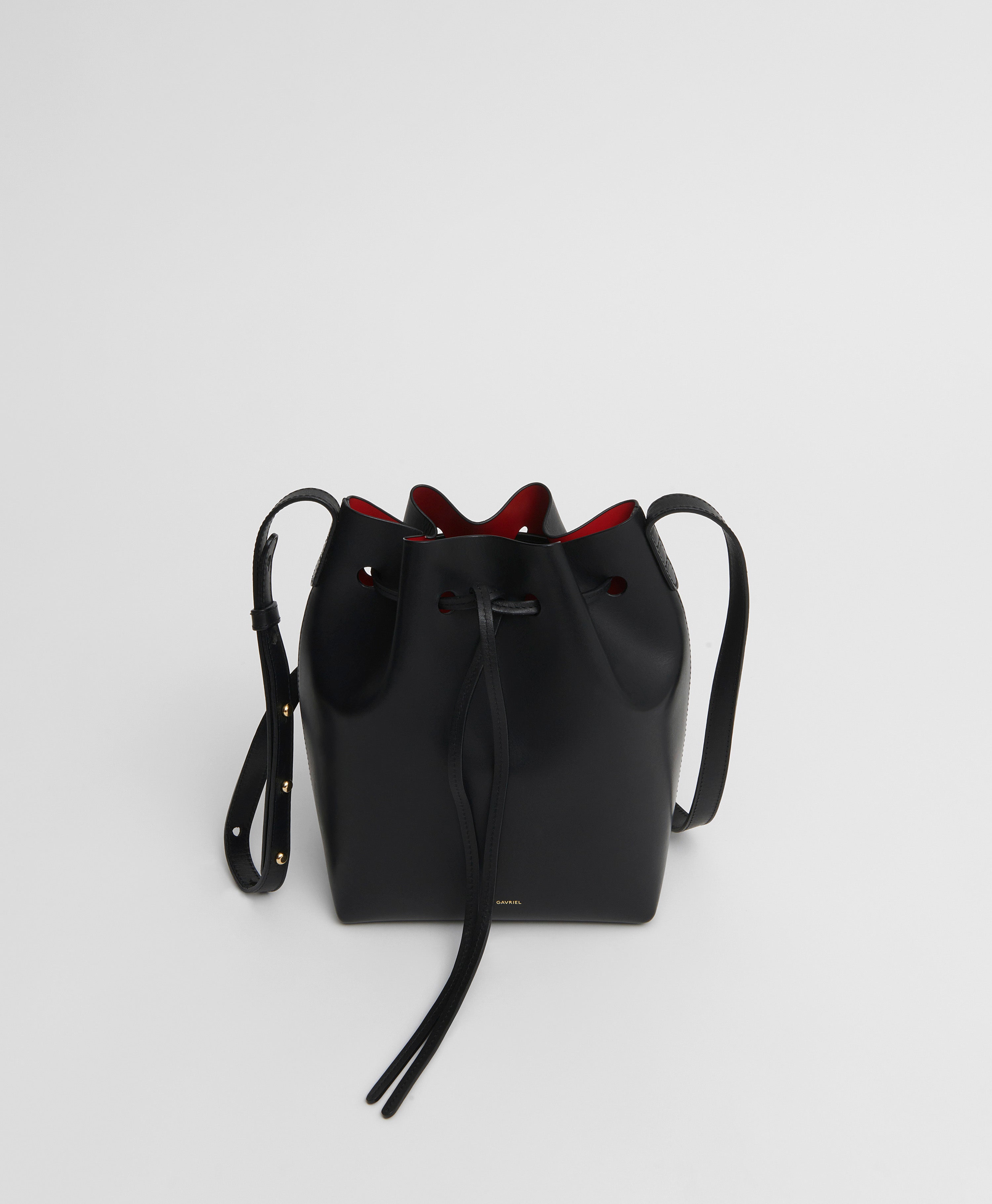 Mini Bucket Bag - Black/Flamma - View 2