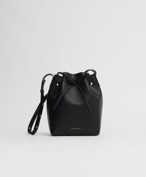 Mini Bucket Bag  -  Black/Flamma