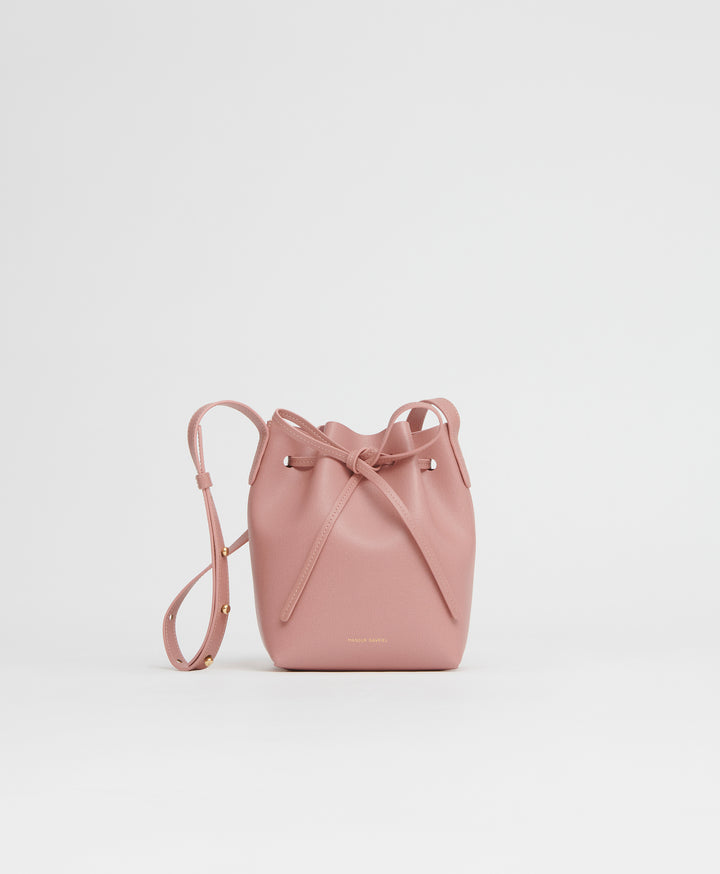 Designer Inspired Luxury Bucket Shaped Handbag / Crossbody - Brown Monogram
