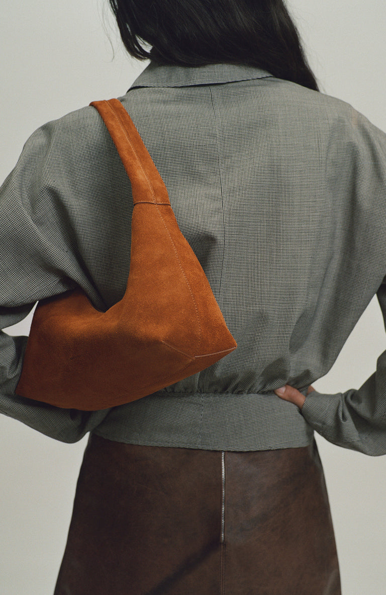 Candy Baguette - Saddle Suede