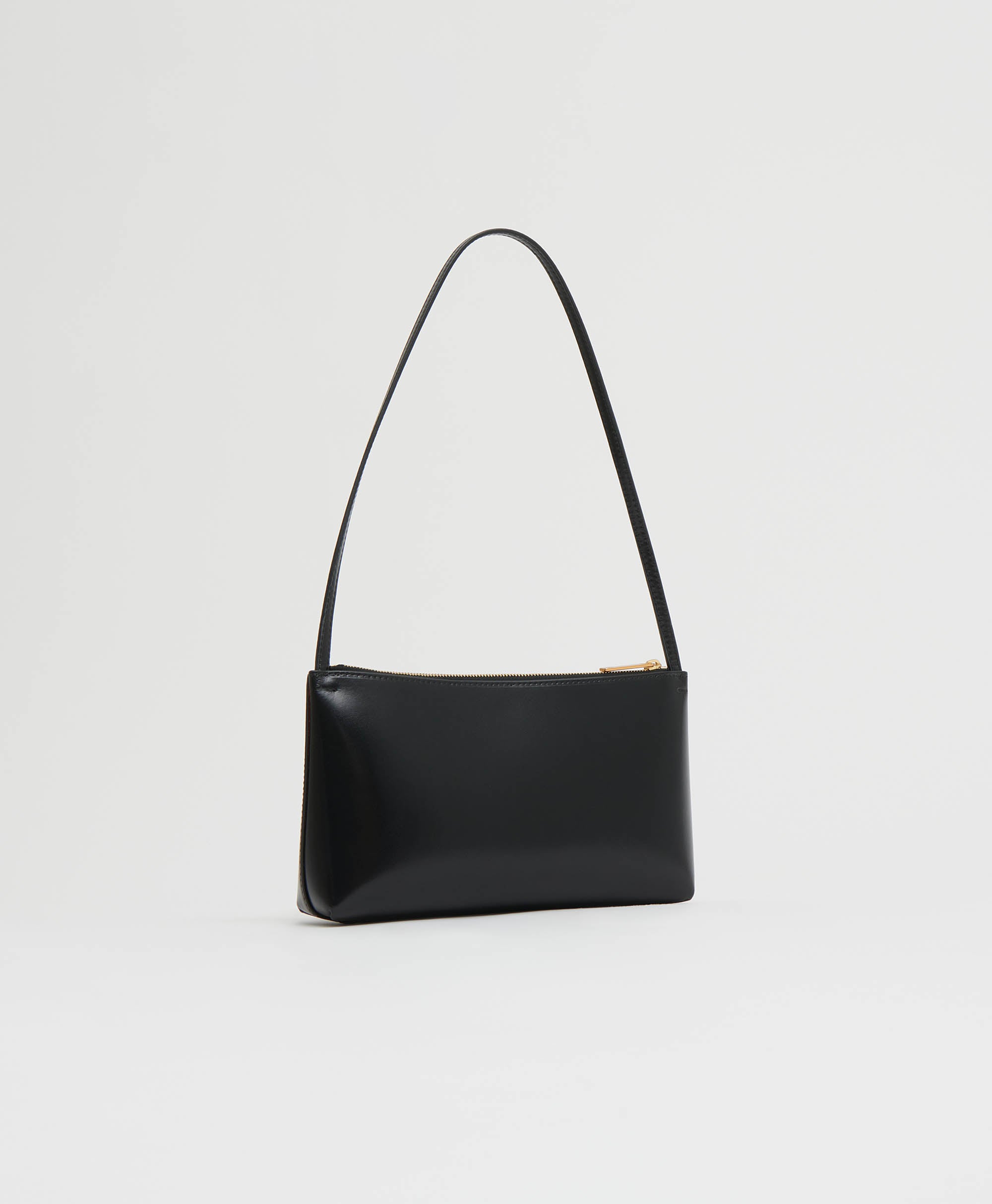 Gaia Shoulder Bag  -  Black/Flamma