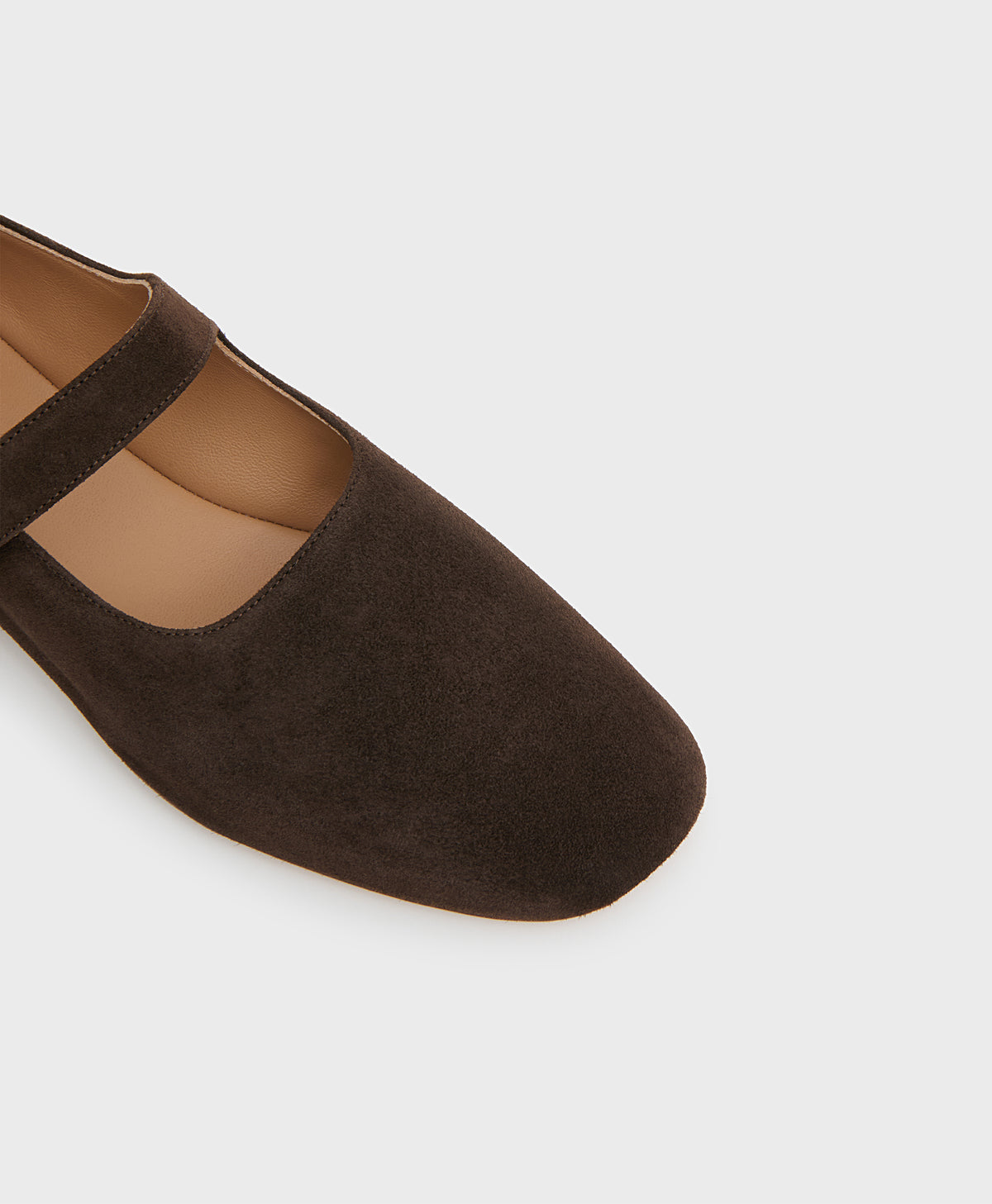 Glove Mary Jane - Espresso Suede
