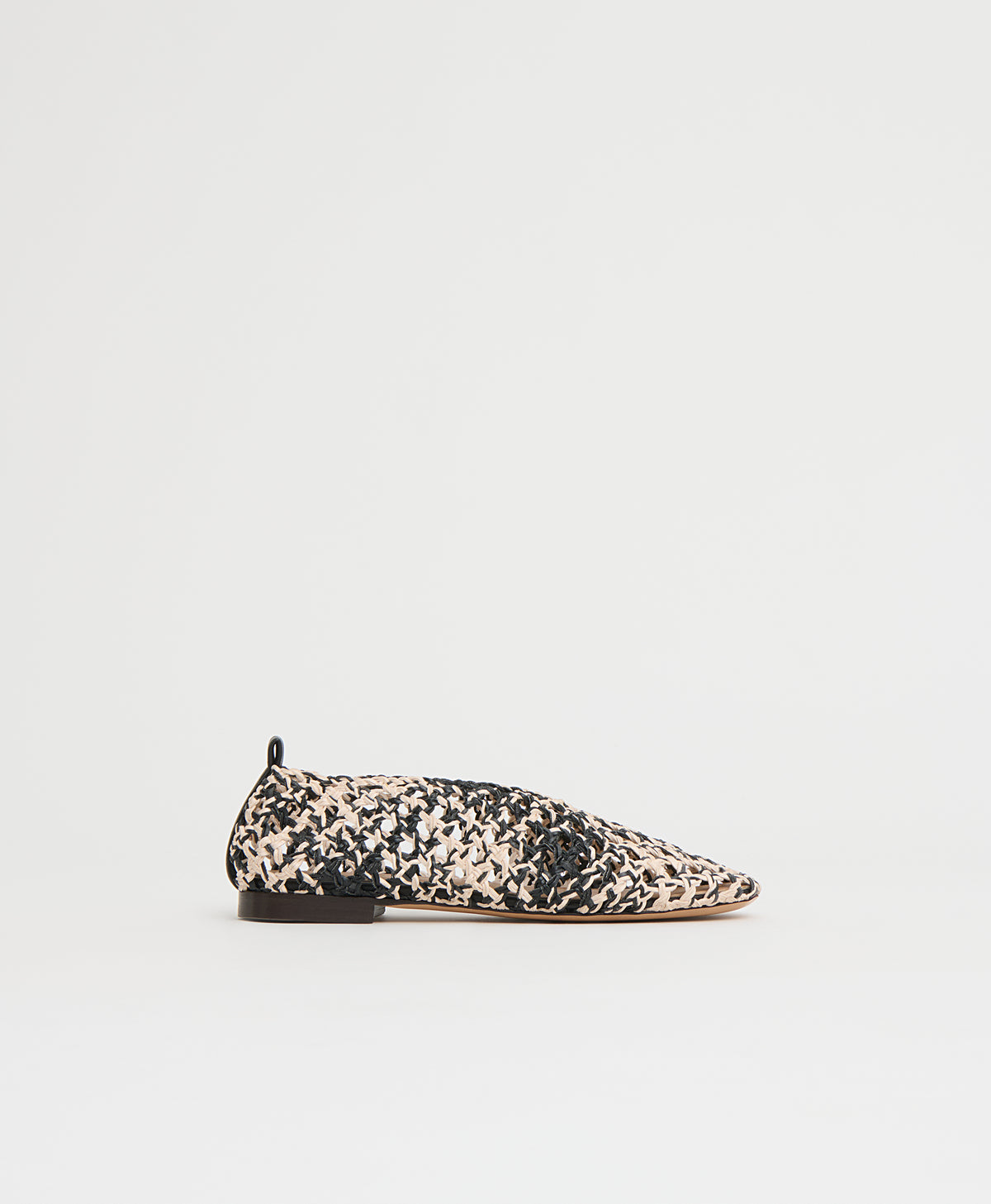 Woven Ballerina - Black/White