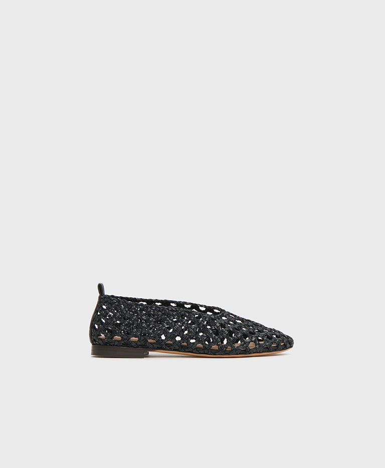 Woven Ballerina - Black